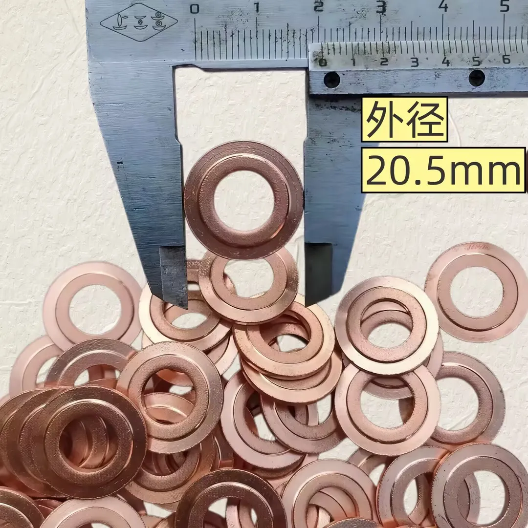 For Isuzu 6WG1 6UZ1 6WF1 Hitachi Excavator Parts Fuel Injector Copper Washers Sealing Gaskets
For Isuzu 6WG1 6UZ1 6WF1 Hitachi Excavator Parts Fuel Injector Copper Washers Sealing Gaskets