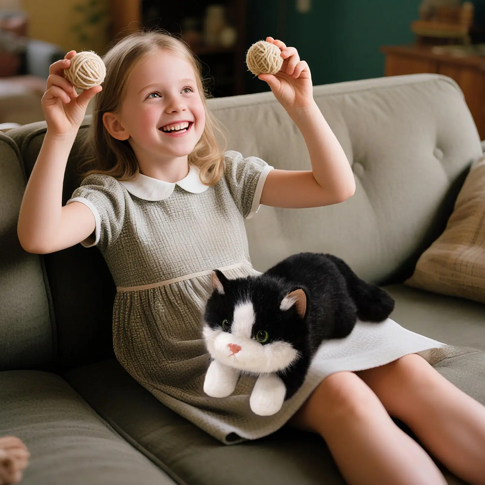 Stuffed Cat Plush Cat Toys Stuffed Animals Soft Doll Interactive Toys With Sound For Kids Nursery Decor Bedroom Living Room Dorm
Stuffed Cat Plush Cat Toys Stuffed Animals Soft Doll Interactive Toys With Sound For Kids Nursery Decor Bedroom Living Room Dorm