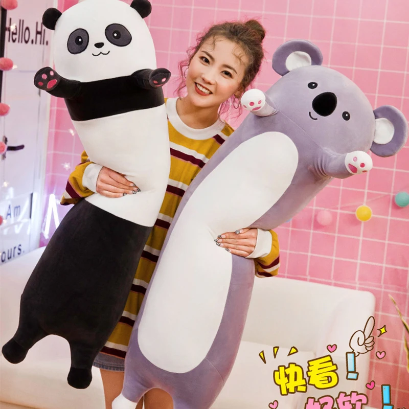 65~120cm Kawaii Koala Panda Long Plush Doll Stuffed Squishy Animals Sleeping Leg Pillow Release Pressure Christmas Gift
65~120cm Kawaii Koala Panda Long Plush Doll Stuffed Squishy Animals Sleeping Leg Pillow Release Pressure Christmas Gift