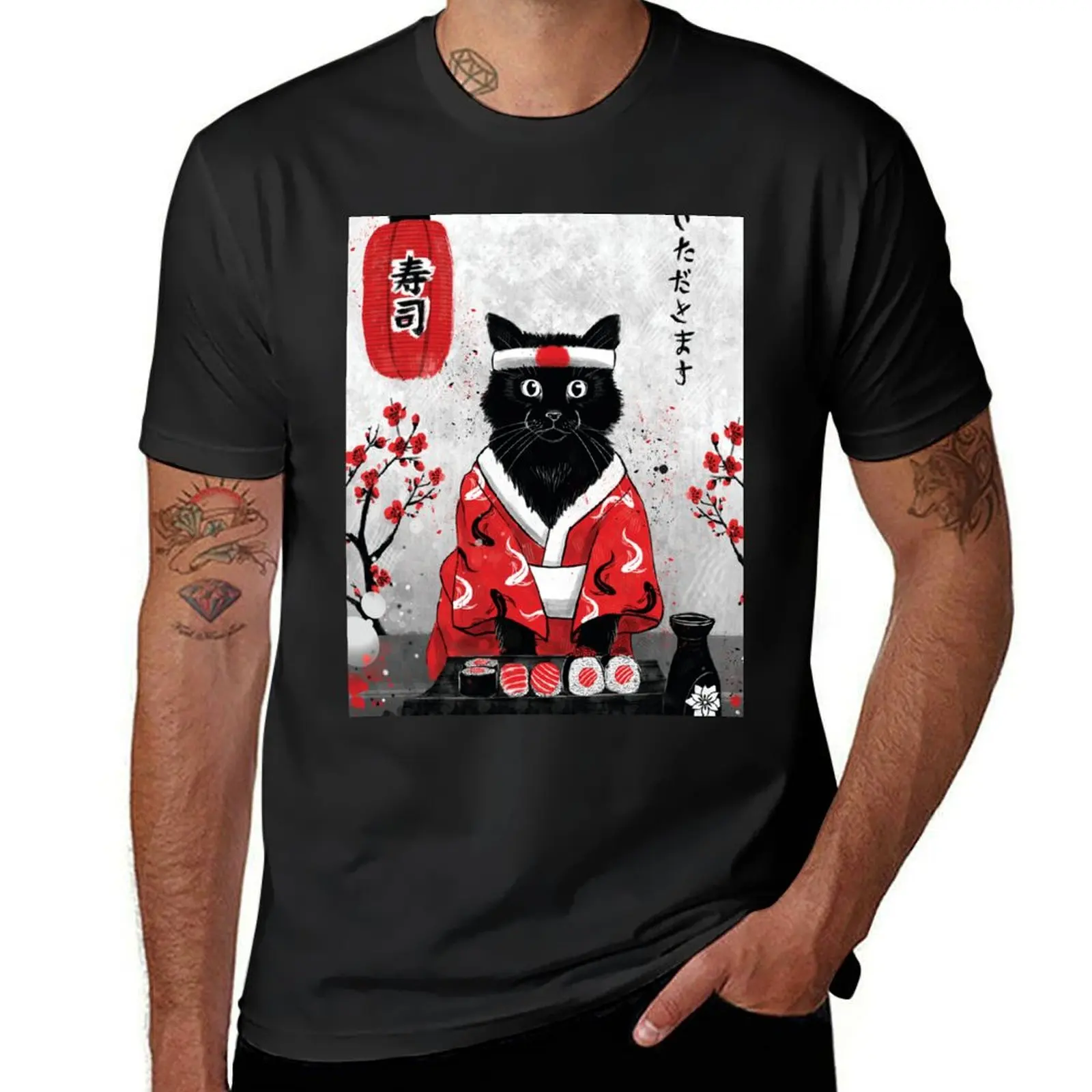 Sushi Cat Japan Collection T-Shirt graphic tee shirt topping basketball graphic tees quick drying t shirt men 100℅ cotton
Sushi Cat Japan Collection T-Shirt graphic tee shirt topping basketball graphic tees quick drying t shirt men 100℅ cotton