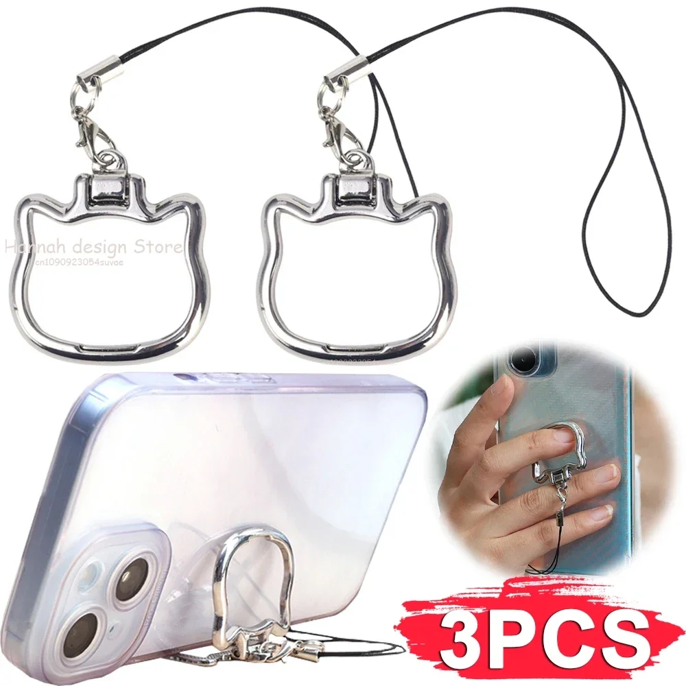 2 in 1 Mobile Phone Lanyard Wrist Pendant Cute Cat Folding Cellphone Kickstand Hoder Stands Anti-fall Handheld Rope Straps
2 in 1 Mobile Phone Lanyard Wrist Pendant Cute Cat Folding Cellphone Kickstand Hoder Stands Anti-fall Handheld Rope Straps