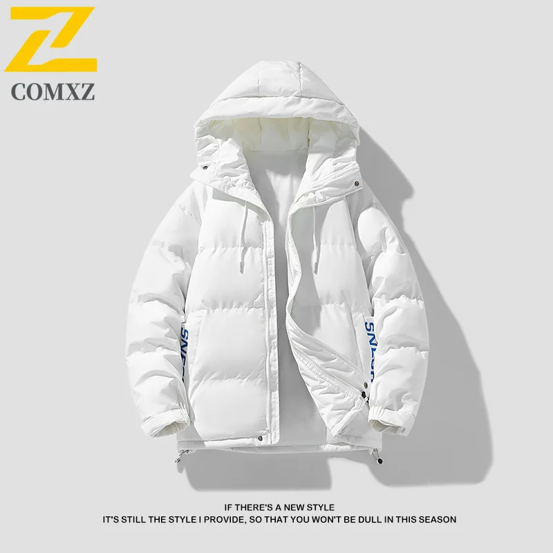 New Men's Cotton Coat Winter Fashionthick Printing Windproof and Warm Hooded Windbreaker Outdoor Travel Cold Proof Clothing
New Men's Cotton Coat Winter Fashionthick Printing Windproof and Warm Hooded Windbreaker Outdoor Travel Cold Proof Clothing