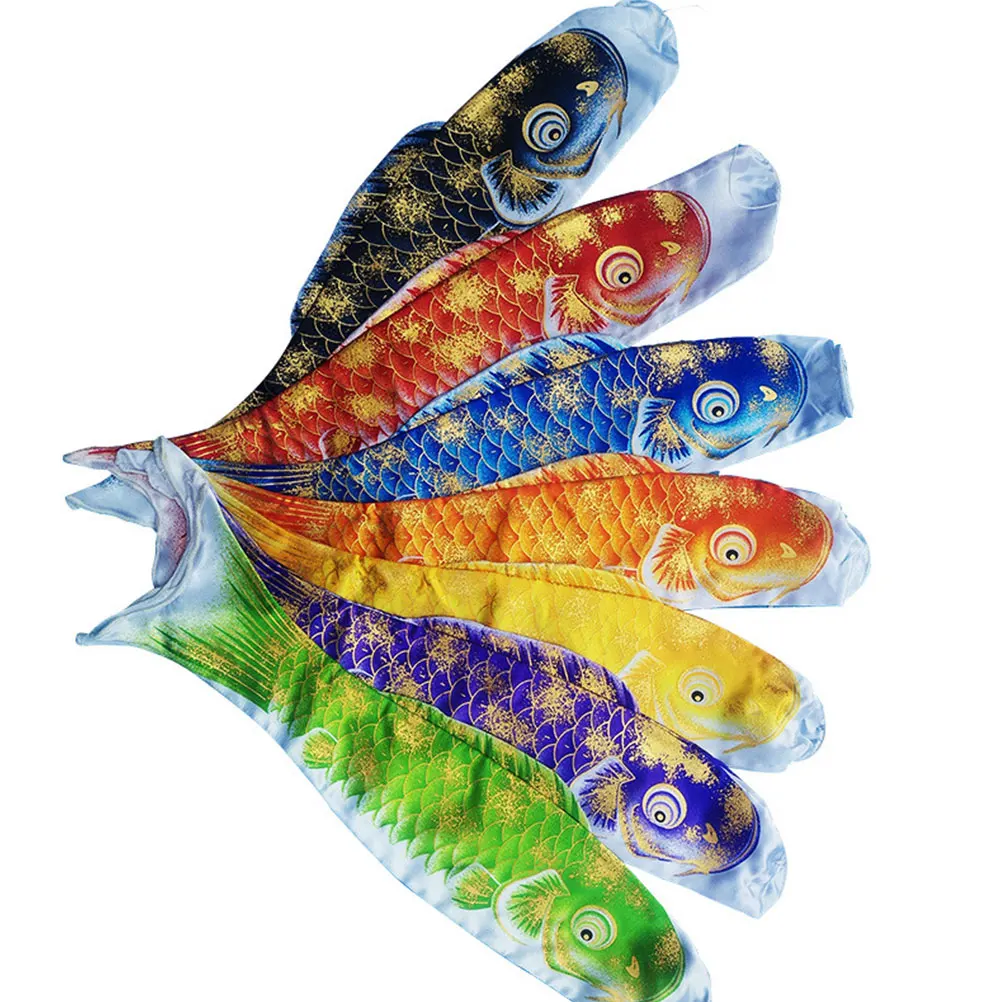 Bronzing Koi Windsock Japanese Carp Flag Decorative Outdoor Patriotic Streamer Nobori Koinobori Fish Banner Wall Hanging Craft
Bronzing Koi Windsock Japanese Carp Flag Decorative Outdoor Patriotic Streamer Nobori Koinobori Fish Banner Wall Hanging Craft
