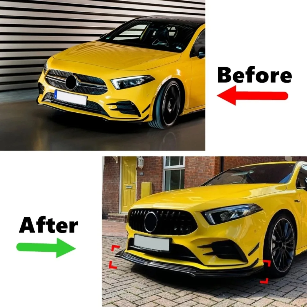 Front Bumper Lip Spoiler Splitter For Mercedes-Benz A-Class W177 A180 A200 A35 AMG 2019-2022 Diffuser Body kits
Front Bumper Lip Spoiler Splitter For Mercedes-Benz A-Class W177 A180 A200 A35 AMG 2019-2022 Diffuser Body kits