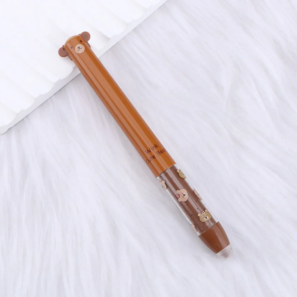 Новая стираемая шариковая ручка с двойными чернилами, гелевая ручка с рисунком животных, быстросохнущая нейтральная ручка, школьный офис 
Новая стираемая шариковая ручка с двойными чернилами, гелевая ручка с рисунком животных, быстросохнущая нейтральная ручка, школьный офис