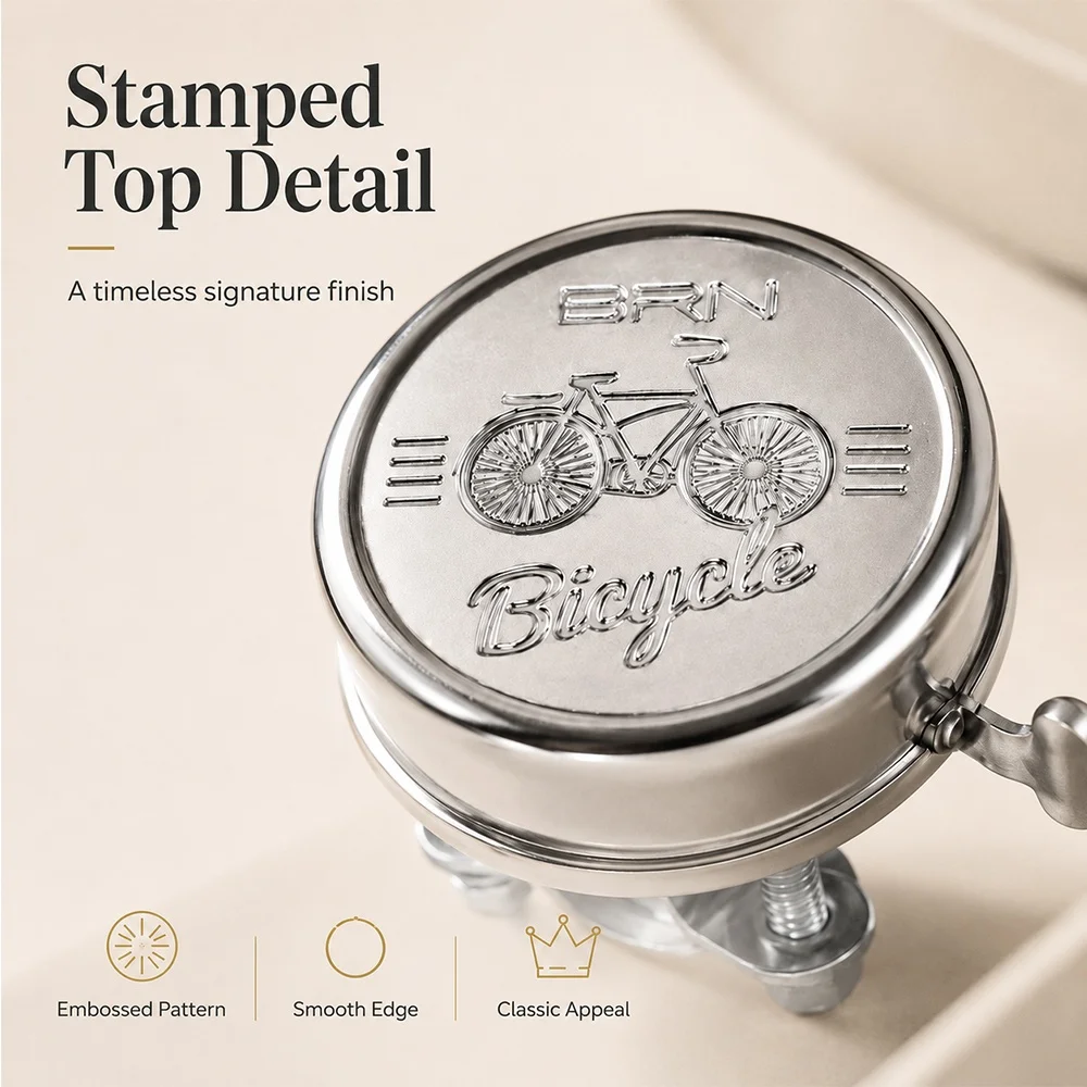 4 PCS MTB Cycling Retro Horn Bicycle Accessories Double Sided Metal Vintage Bike Bell Handlebar Safety Alarm Outdoor Bell
4 PCS MTB Cycling Retro Horn Bicycle Accessories Double Sided Metal Vintage Bike Bell Handlebar Safety Alarm Outdoor Bell