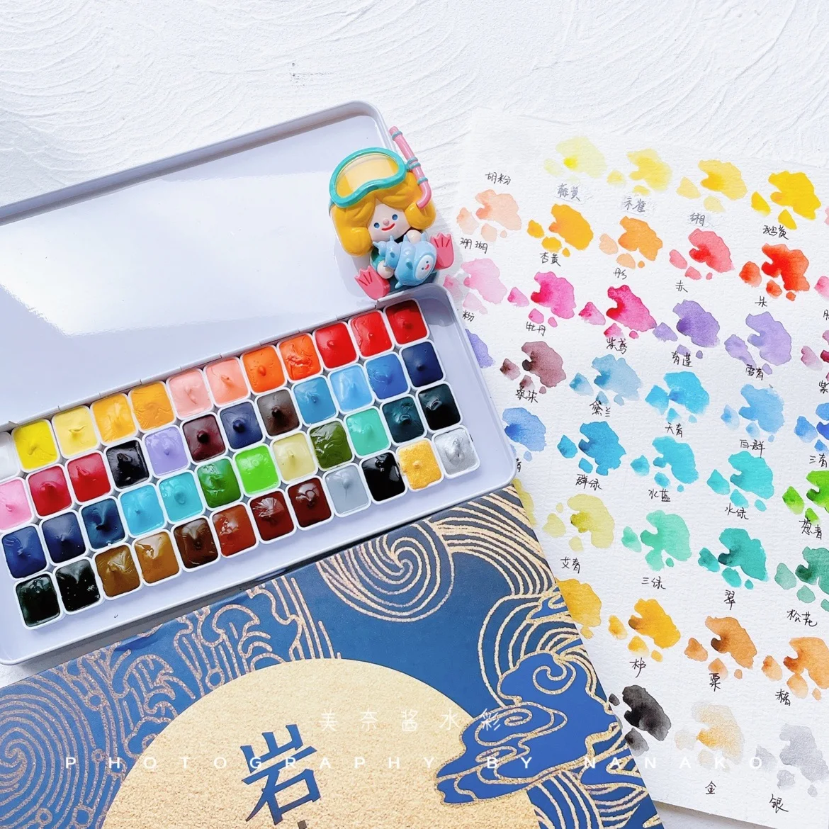 Super VISION China watercolor pigment 48 colors Акварель dispensing set 0.5ml 1ml 2ml Professional Acuarela art supplies
Super VISION China watercolor pigment 48 colors Акварель dispensing set 0.5ml 1ml 2ml Professional Acuarela art supplies