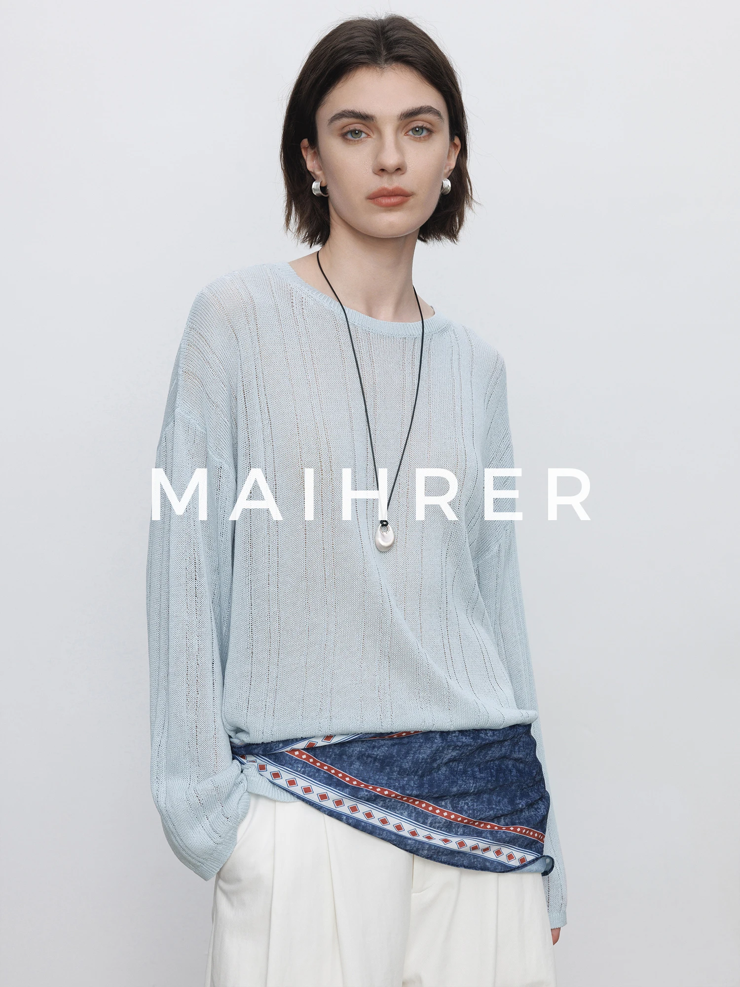 Maiher Women's Long Sve T-irt Linen Lyocell Loose Fit Translucent Sun Protection Top Casual Sle round Ne Regular Length
Maiher Women's Long Sve T-irt Linen Lyocell Loose Fit Translucent Sun Protection Top Casual Sle round Ne Regular Length