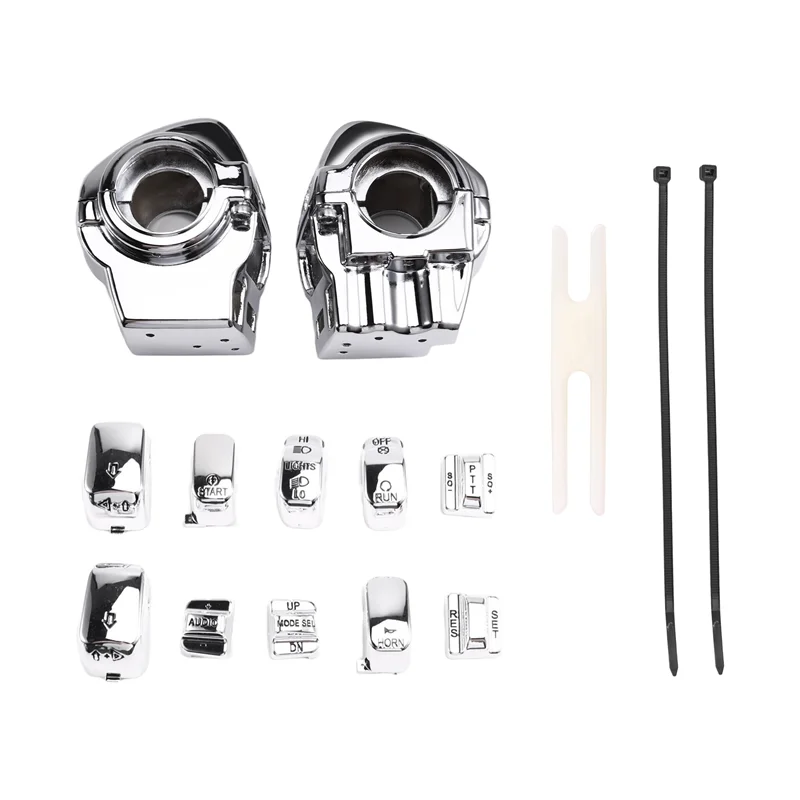 For Ultra Classic Electra Glide Road King For 1996-2013 Motorcycle Handlebar Button Shell
For Ultra Classic Electra Glide Road King For 1996-2013 Motorcycle Handlebar Button Shell