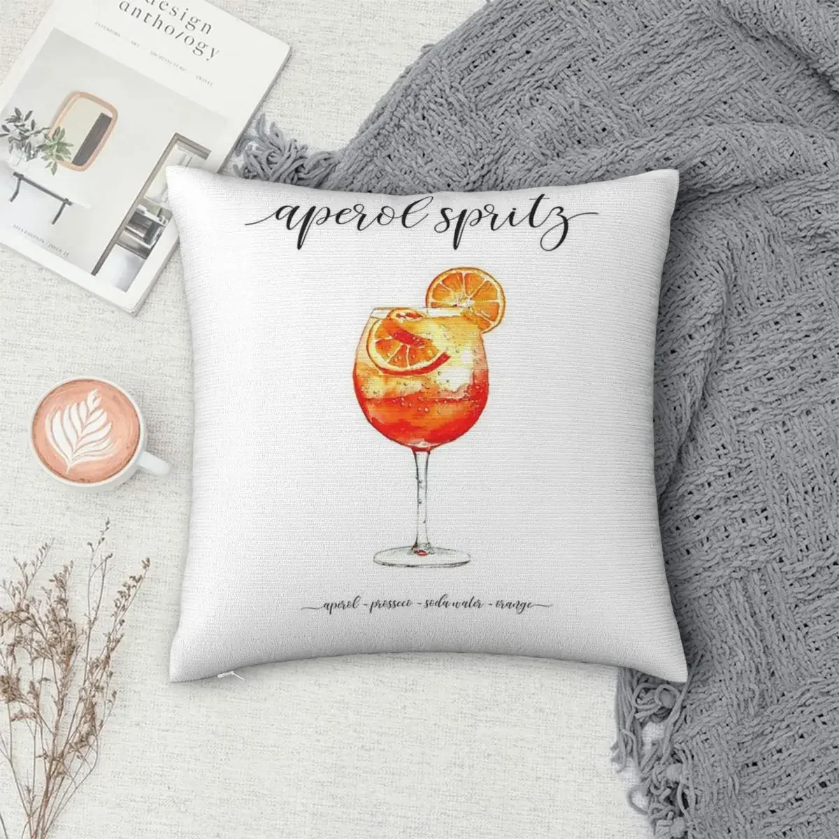 Коктейльные рецепты Aperol Spritz, наволочка, чехол, подушка, комфортная декоративная подушка для дивана
Коктейльные рецепты Aperol Spritz, наволочка, чехол, подушка, комфортная декоративная подушка для дивана