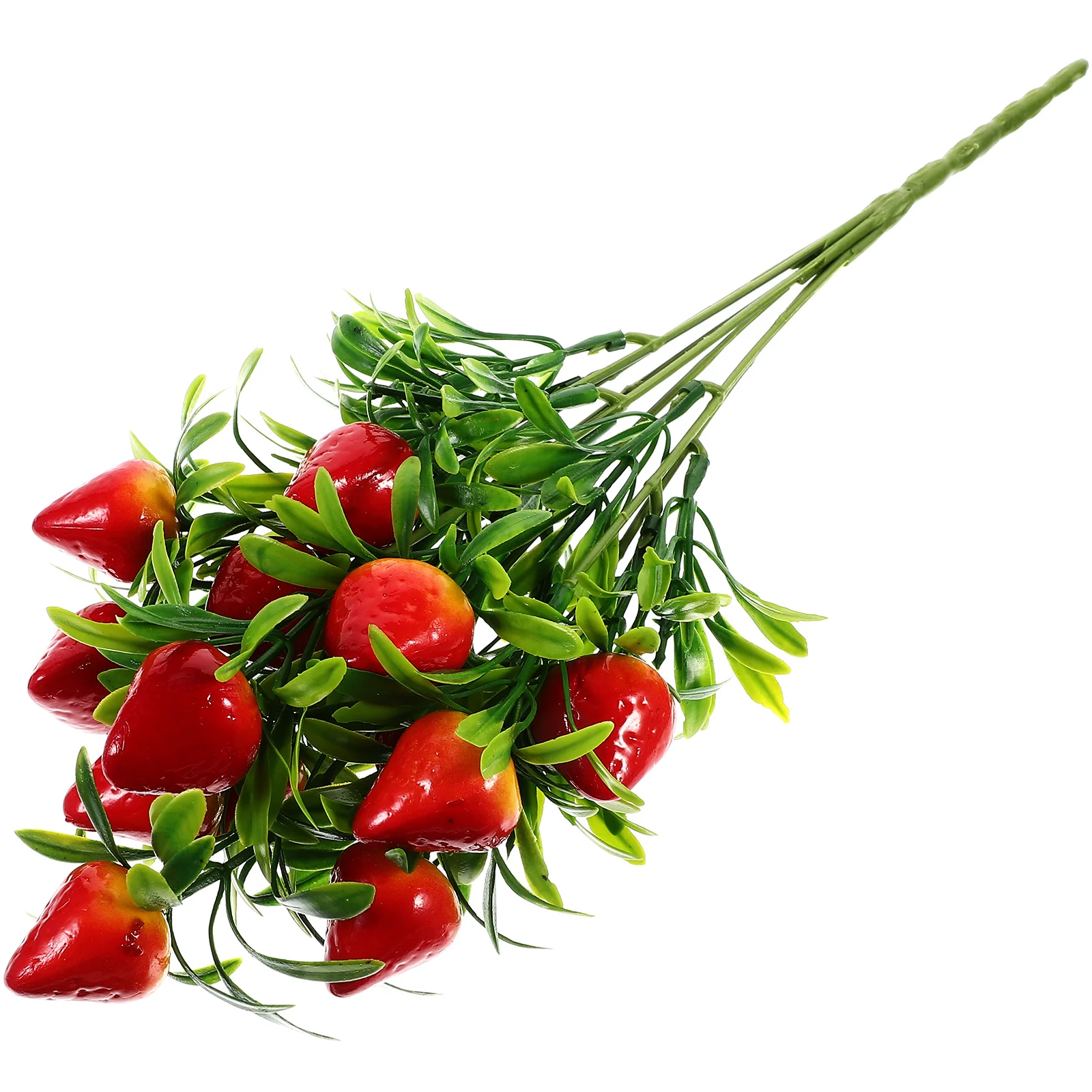 Simulation Strawberry Bouquet Fake Ornament Branch Home Decor DIY for Holiday Simulated Decorations Vases
Simulation Strawberry Bouquet Fake Ornament Branch Home Decor DIY for Holiday Simulated Decorations Vases