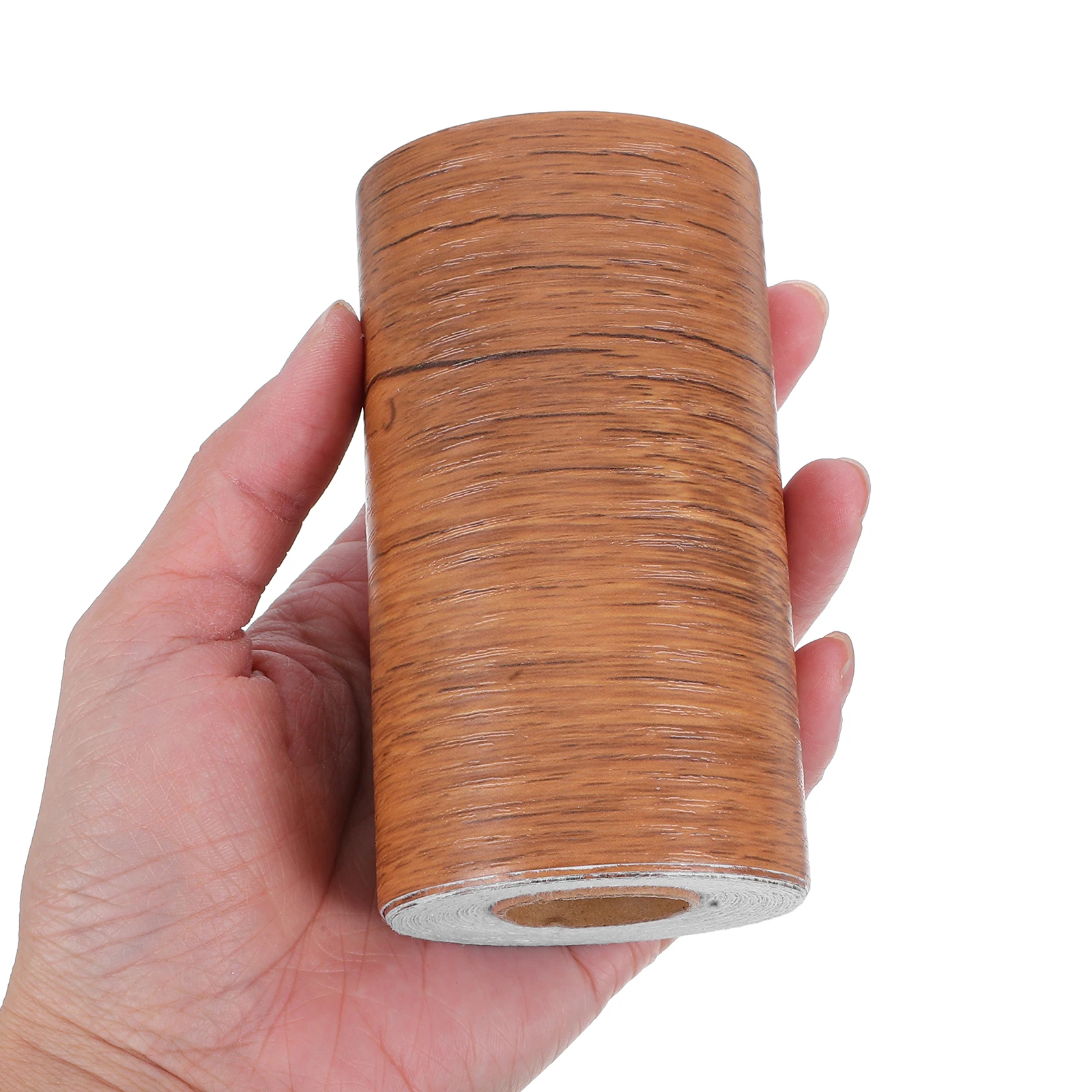 1pcs Wood Grain Tape Self Adhesive Waterproof Pvc Repair Patch For Furniture Wall Decor Light Brown Diy Bathroom Mirror Border
1pcs Wood Grain Tape Self Adhesive Waterproof Pvc Repair Patch For Furniture Wall Decor Light Brown Diy Bathroom Mirror Border