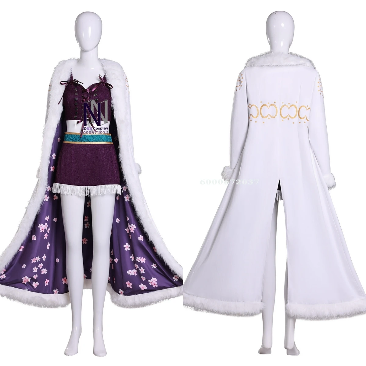 Japanese Anime Cosplay Costume Anime Nico Robin Role Playing Purple Outfit Hat for Women Adult ComicCon Halloween Party Full Set
Japanese Anime Cosplay Costume Anime Nico Robin Role Playing Purple Outfit Hat for Women Adult ComicCon Halloween Party Full Set