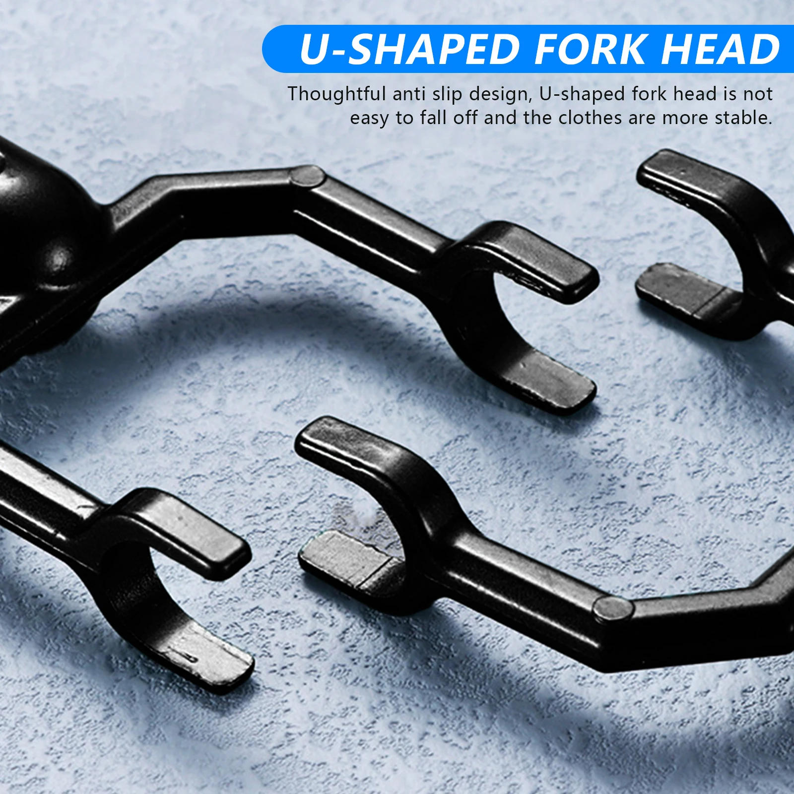 Clothes Rail Fork Drying Rack Good Bearing Capacity Durable Forks for Family Members and Friends
Clothes Rail Fork Drying Rack Good Bearing Capacity Durable Forks for Family Members and Friends