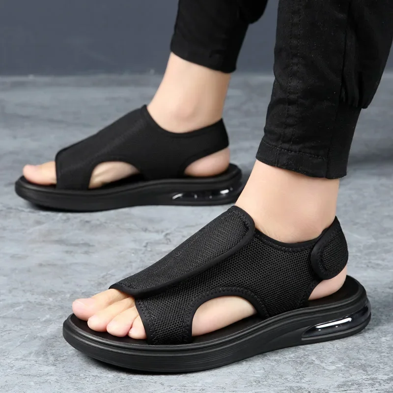 2024 Summer Shoes Men Flat Sandals Holiday Mesh Shoes Fashion Cool Young Mens Sandals Thick Sole Non-slip KA4530
2024 Summer Shoes Men Flat Sandals Holiday Mesh Shoes Fashion Cool Young Mens Sandals Thick Sole Non-slip KA4530
