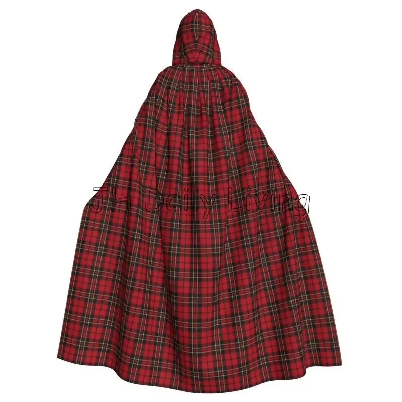Red Tartan Checks Plaid Long Hooded Cloak Unisex Witch Party Reversible Hooded Women Vampires Cape
Red Tartan Checks Plaid Long Hooded Cloak Unisex Witch Party Reversible Hooded Women Vampires Cape