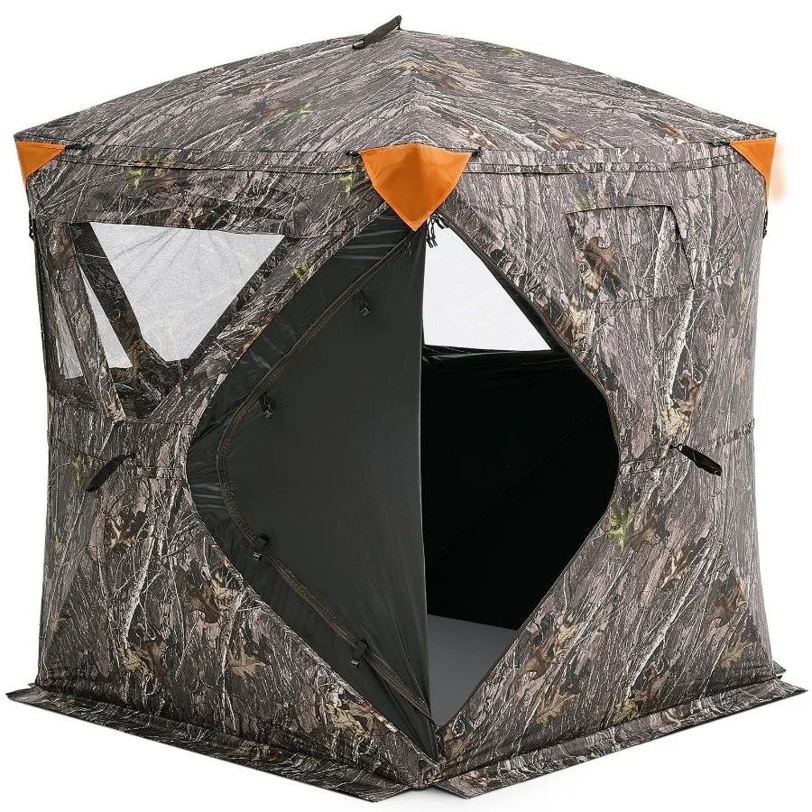 Палатка-убежище для охоты 270 Ground Blind, раскладная, для 1-2 человек, с сумкой для переноски, портативная, прочная, с 3 горизонтальными окнами
Палатка-убежище для охоты 270 Ground Blind, раскладная, для 1-2 человек, с сумкой для переноски, портативная, прочная, с 3 горизонтальными окнами
