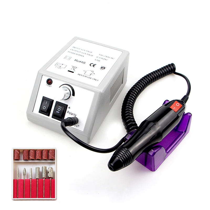Electric Stainless Steel Manicure Tool Nail Drill Machine & File Polisher for Professional Nail Art
Electric Stainless Steel Manicure Tool Nail Drill Machine & File Polisher for Professional Nail Art