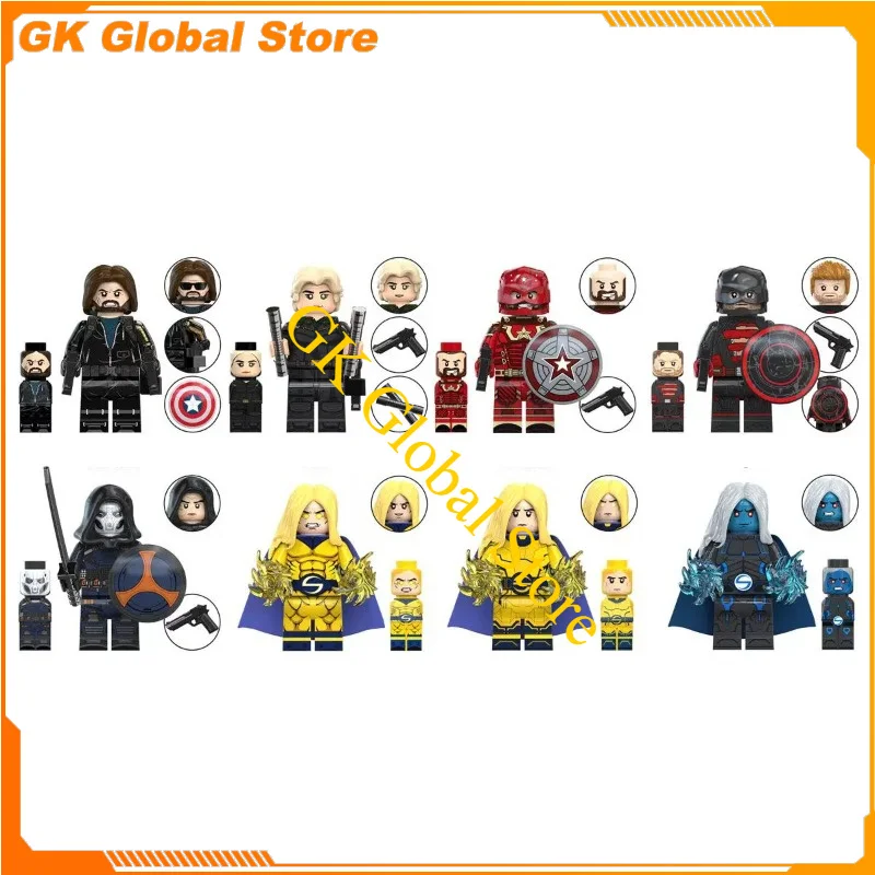 5cm New Superhero Movie Figure Peripheral Plastic Model Assembling Building Blocks Decoration Ornaments Gifts Puzzle Toys
5cm New Superhero Movie Figure Peripheral Plastic Model Assembling Building Blocks Decoration Ornaments Gifts Puzzle Toys