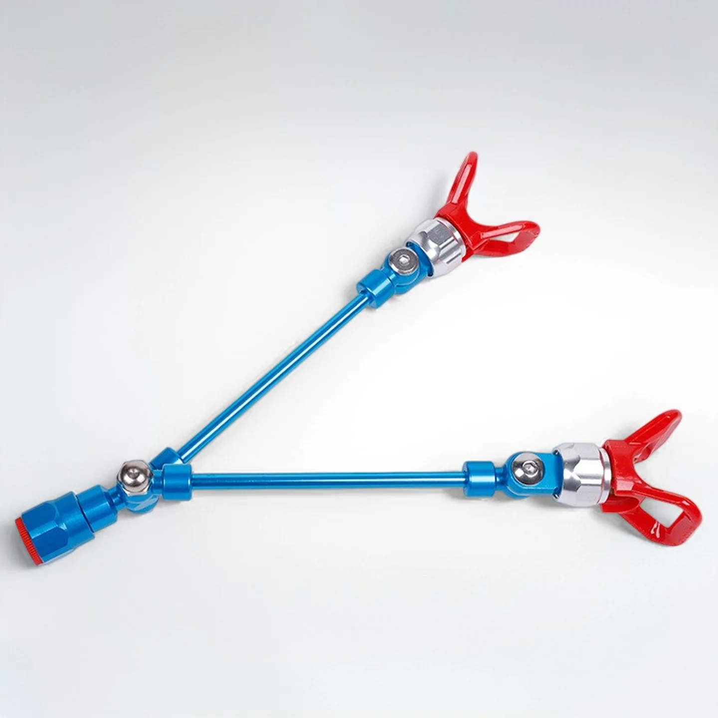 Red Dual Head Spray Wand for Airless Paint Sprayer, Adjustable Double Nozzle Extension Pole
Red Dual Head Spray Wand for Airless Paint Sprayer, Adjustable Double Nozzle Extension Pole