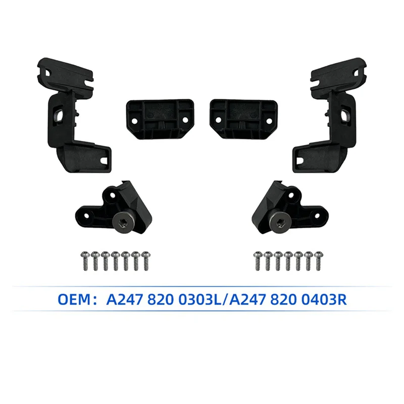 2Pair Headlight Repair Bracket Kits A2478200303 A2478200403 For GLB Class X247 20-2024 Headlamp Fixed Claw
2Pair Headlight Repair Bracket Kits A2478200303 A2478200403 For GLB Class X247 20-2024 Headlamp Fixed Claw