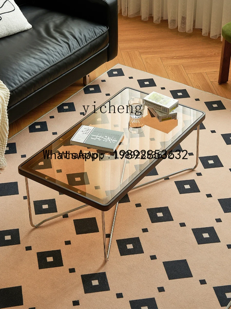 b19 Nordic Retro Coffee Table Solid Wood Stainless Steel Living Room Modern Simple Small Apartment
b19 Nordic Retro Coffee Table Solid Wood Stainless Steel Living Room Modern Simple Small Apartment