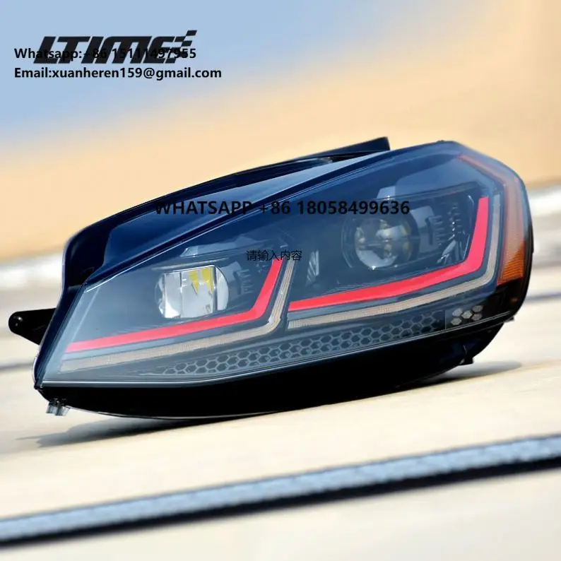 Auto Head Light Assembly Upgraded Headlights LED Headlamp for Golf 7.5 MK7.5 2018-2020
Auto Head Light Assembly Upgraded Headlights LED Headlamp for Golf 7.5 MK7.5 2018-2020