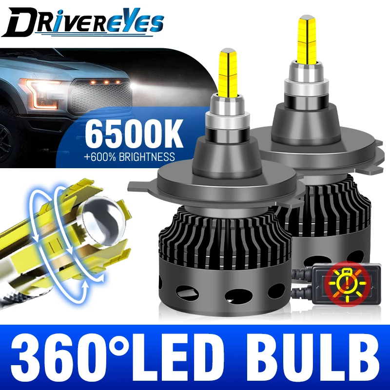 H7 LED Light Bulbs H8 H9 H11 LED Headlights Canbus HB3 9005 HB4 9006 9012 HIR2 360° Car Headlights 6500K 12V 24V Car Turbo Lamps
H7 LED Light Bulbs H8 H9 H11 LED Headlights Canbus HB3 9005 HB4 9006 9012 HIR2 360° Car Headlights 6500K 12V 24V Car Turbo Lamps