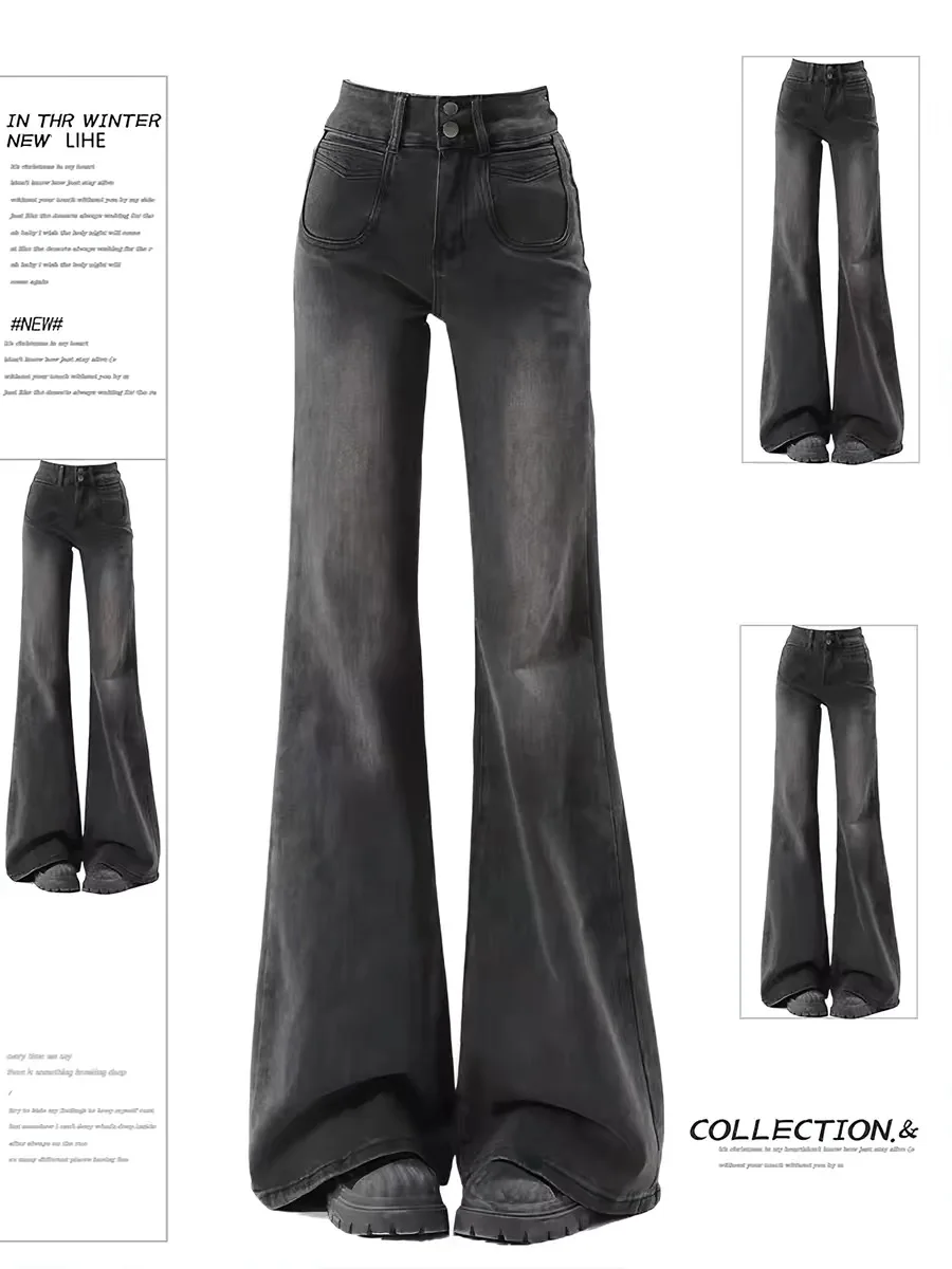 Slimming High Waist Wide Leg Pants Loose Fit Women's Spring Summer plus Size Loose Comfortable Black Grey Non-Matching Leggings
Slimming High Waist Wide Leg Pants Loose Fit Women's Spring Summer plus Size Loose Comfortable Black Grey Non-Matching Leggings