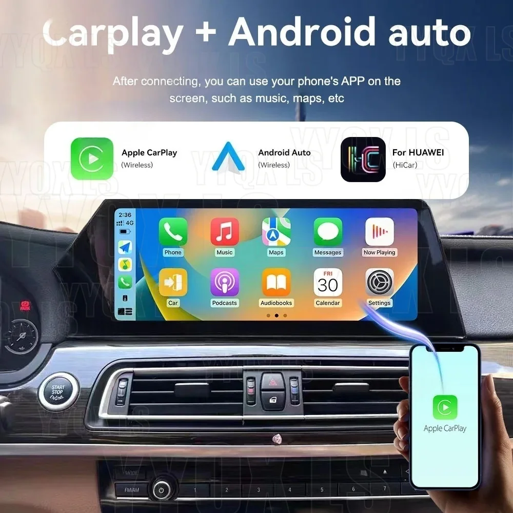For BMW 7 Series F01 2011 2012 Car Blade Screen Wireless CarPlay Android auto Multimedia Video Player DSP Head Unit Stereo
For BMW 7 Series F01 2011 2012 Car Blade Screen Wireless CarPlay Android auto Multimedia Video Player DSP Head Unit Stereo