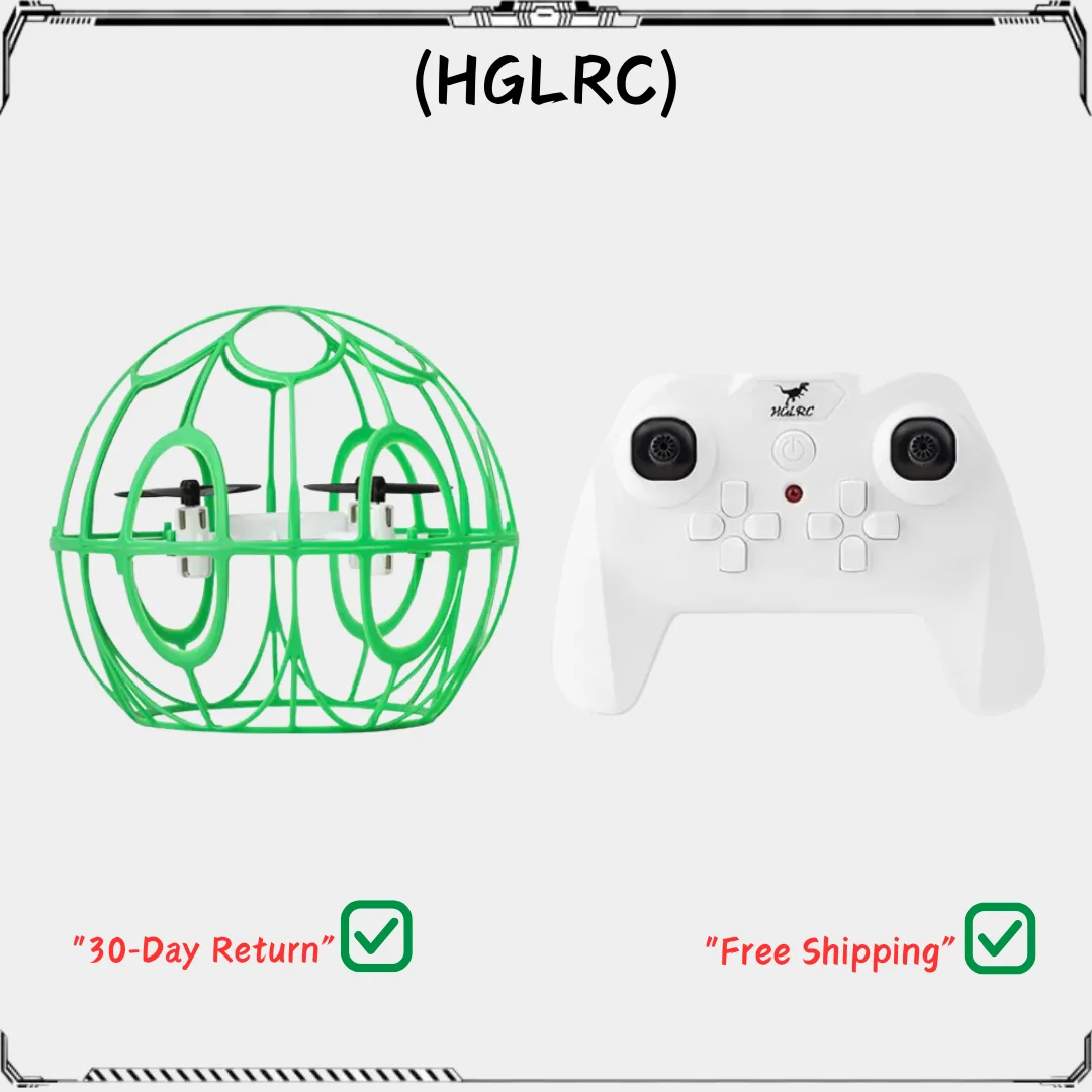 HGLRC A125 Soccer Drone New Spherical Ddesign for All-round Protection Easy for Beginners to Use
HGLRC A125 Soccer Drone New Spherical Ddesign for All-round Protection Easy for Beginners to Use