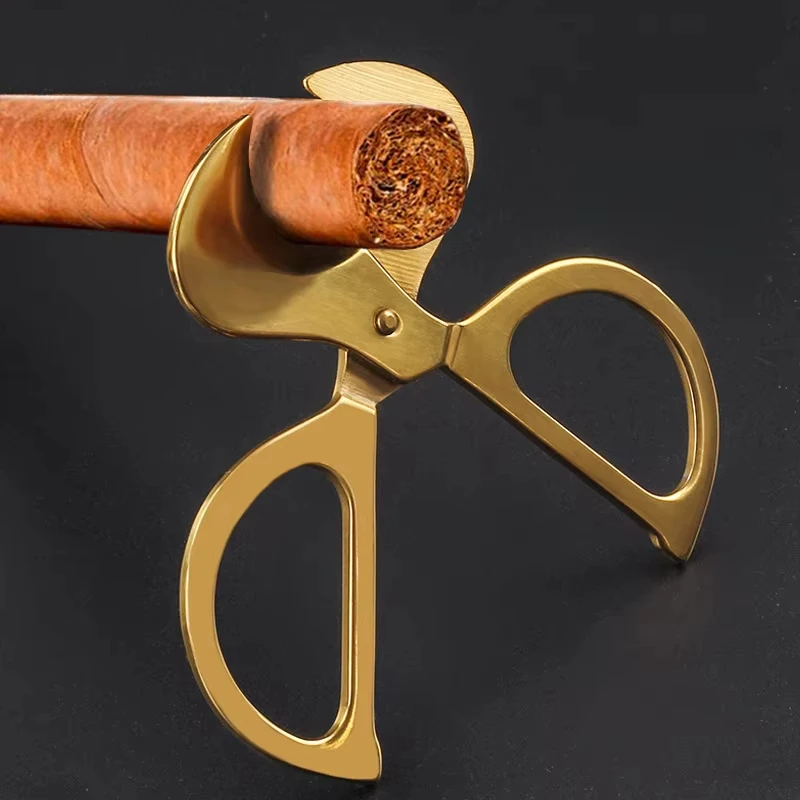 2026 New Cigar Scissors Stainless Steel Gold Sliver Cutter Portable Travel Cigarette Sharp Cutting Special Tool Cigar Accessory
2026 New Cigar Scissors Stainless Steel Gold Sliver Cutter Portable Travel Cigarette Sharp Cutting Special Tool Cigar Accessory