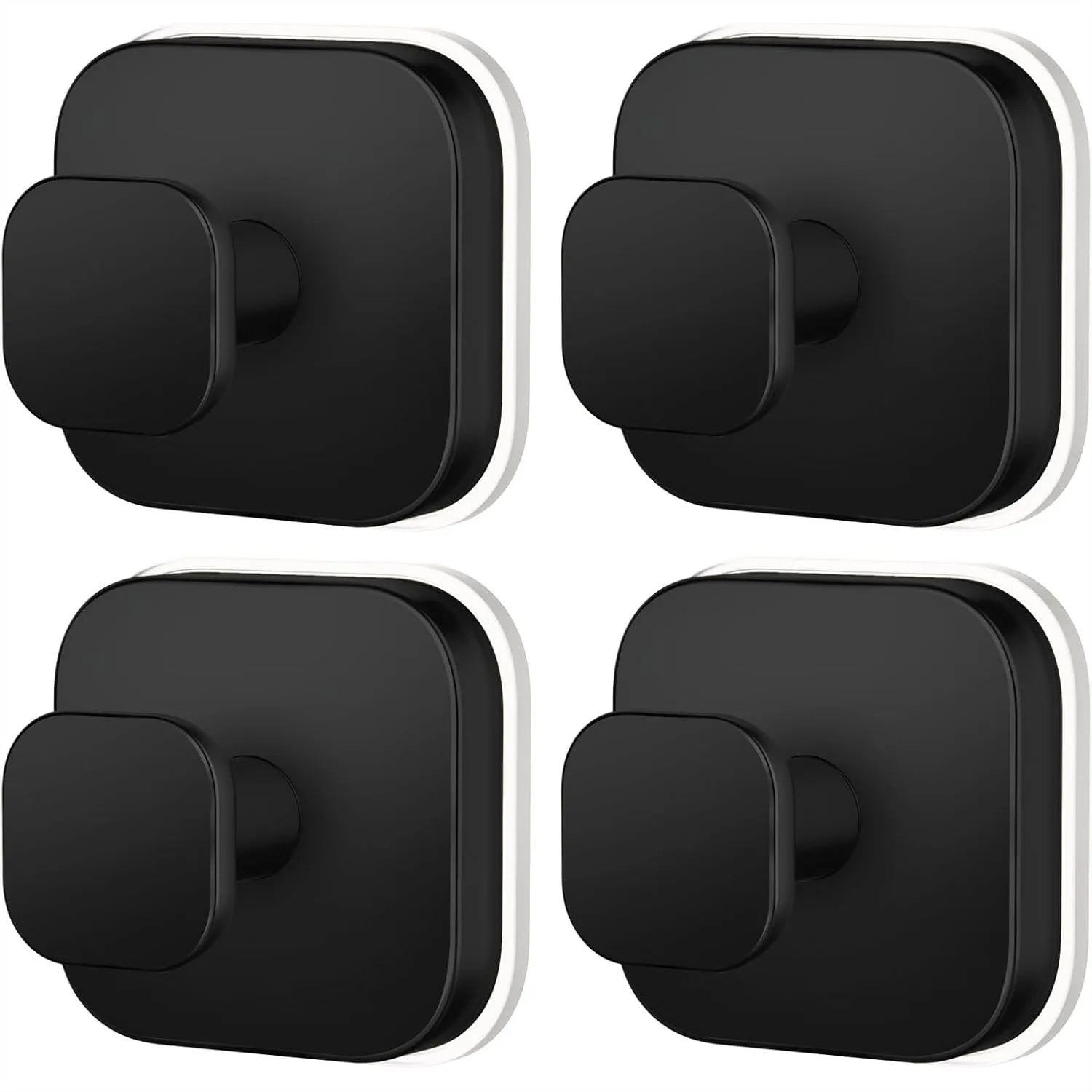 Suction Cup Hooks for Shower, No Drill Strong Hold Towel Hooks, 4 Pack Black
Suction Cup Hooks for Shower, No Drill Strong Hold Towel Hooks, 4 Pack Black