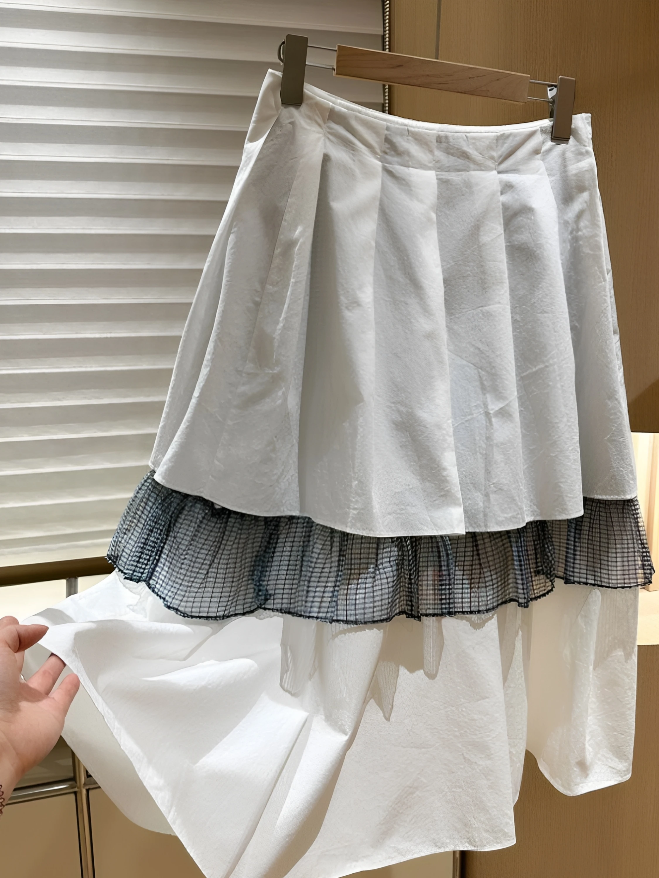 High Waist A-Line Skirt Korean Style Patchwork Half Body Summer Slimming Cake Skirt Trendy plus Size Women's Clothing
High Waist A-Line Skirt Korean Style Patchwork Half Body Summer Slimming Cake Skirt Trendy plus Size Women's Clothing