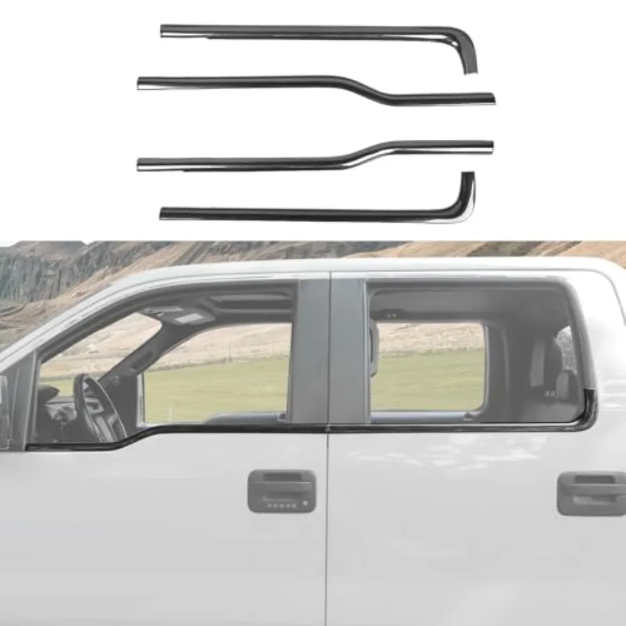 Lower Window Trim Cover Molding Window Bottom Outer Frame Strip Compatible with Ford F150 Raptor 2009-2014Exterior Accessories
Lower Window Trim Cover Molding Window Bottom Outer Frame Strip Compatible with Ford F150 Raptor 2009-2014Exterior Accessories