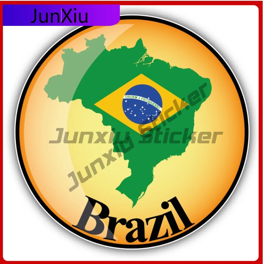 Brazil Emblem Badge Trendy Boat Weatherproof Decoration label glossy bumper sticker decal car Car Accessory Wall Helmet
Brazil Emblem Badge Trendy Boat Weatherproof Decoration label glossy bumper sticker decal car Car Accessory Wall Helmet
