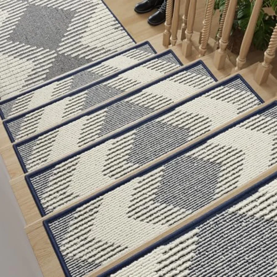 5 Stair-Treads Non Slip 3D Peel and Stick Stair Treads for Wooden Steps Indoor Stair-Carpet Treads Washable Reusable Adhesive S
5 Stair-Treads Non Slip 3D Peel and Stick Stair Treads for Wooden Steps Indoor Stair-Carpet Treads Washable Reusable Adhesive S