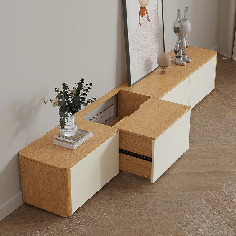 Log wind solid wood multi-layer board pull TV cabinet coffee table combination living room household small apartment simple
Log wind solid wood multi-layer board pull TV cabinet coffee table combination living room household small apartment simple