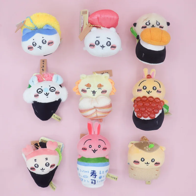Chiikawa Sushi Plush Keychain Nigiri Sushi Costume Doll Soft Fluffy Bag Charm Pendant Collectible Anime Food-themed Gift for Fan
Chiikawa Sushi Plush Keychain Nigiri Sushi Costume Doll Soft Fluffy Bag Charm Pendant Collectible Anime Food-themed Gift for Fan