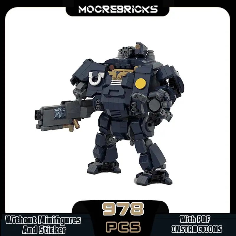 Classic Mecha Series Ultramarines Redemptor Dreadnought Building Block Model Assemble Educational Bricks Puzzle Boy Toy Gifts
Classic Mecha Series Ultramarines Redemptor Dreadnought Building Block Model Assemble Educational Bricks Puzzle Boy Toy Gifts