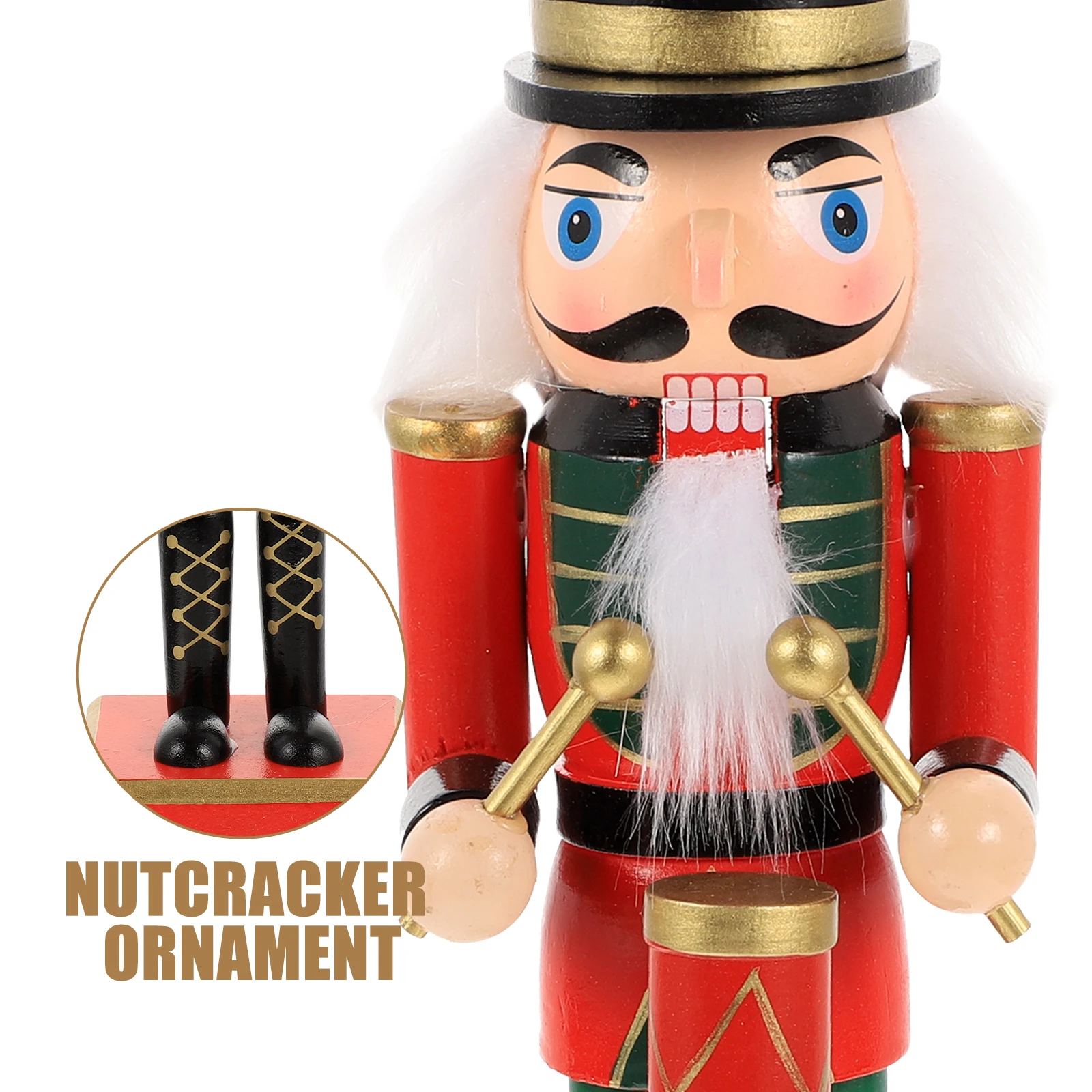 Mini Nutcracker Ornament Child Christmas Centerpieces for Dining Table Classic Wood Ornaments s
Mini Nutcracker Ornament Child Christmas Centerpieces for Dining Table Classic Wood Ornaments s