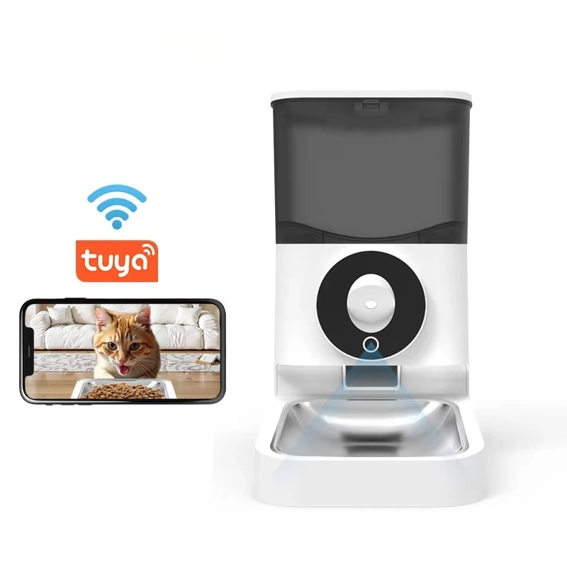 4.5L Moisture-Proof Fresh Tuya Video Wifi App Control Microchip Auto Smart Cat Dog Pet Feeder With Camera
4.5L Moisture-Proof Fresh Tuya Video Wifi App Control Microchip Auto Smart Cat Dog Pet Feeder With Camera