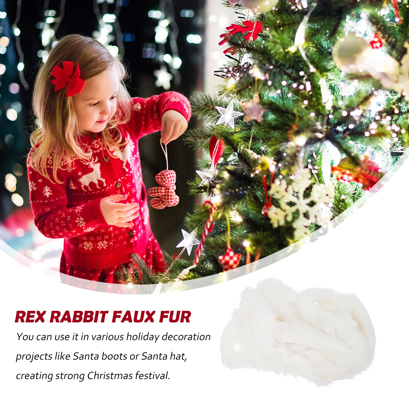 1pc Faux Trim 4M Long White Shaggy Rabbit Ribbon For Diy Christmas Decor Hanfu Clothing Accessory Craft Supplies
1pc Faux Trim 4M Long White Shaggy Rabbit Ribbon For Diy Christmas Decor Hanfu Clothing Accessory Craft Supplies