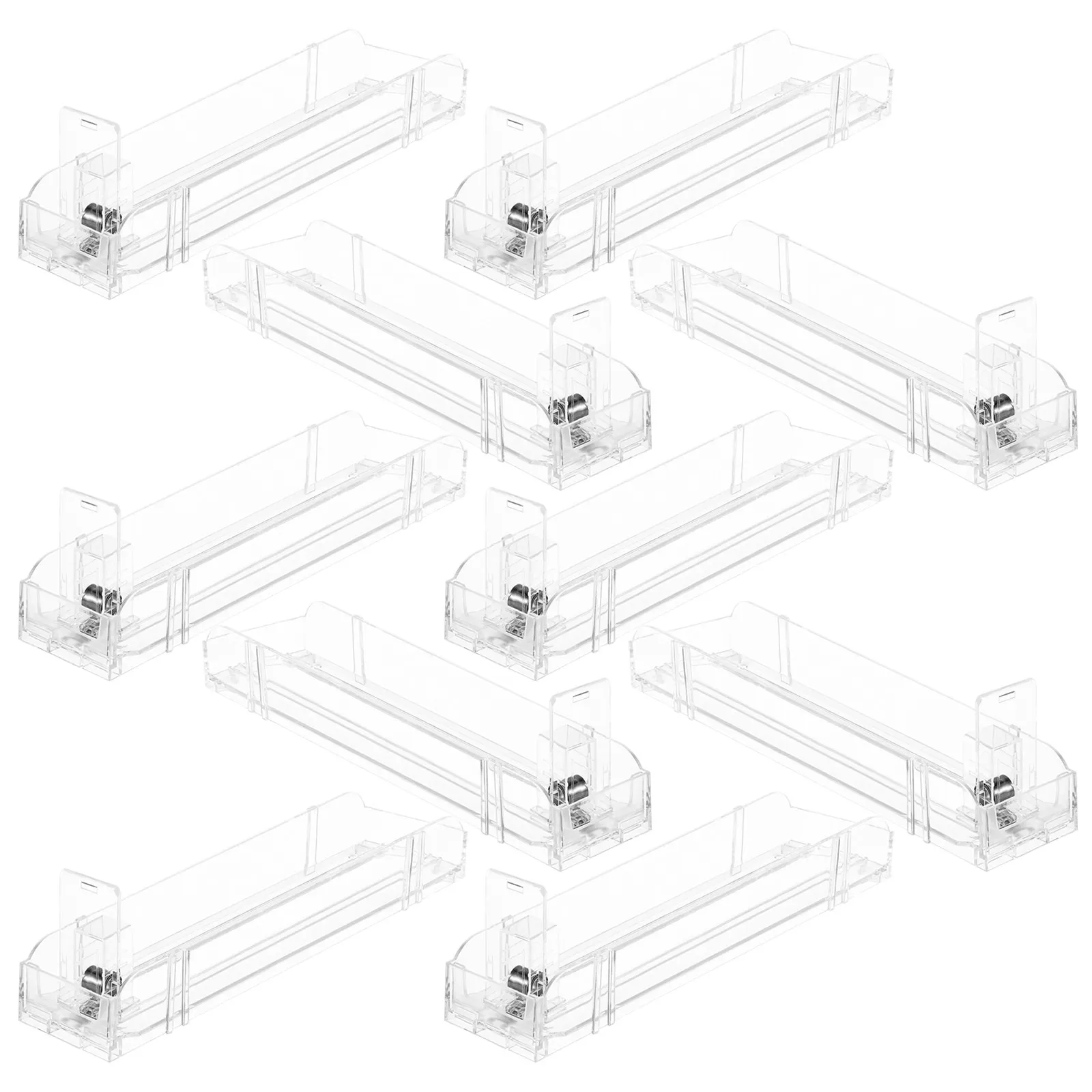 10 Pcs Cigarette Display Rack Shelf Automatic Push Tray Dispenser for Counter Pusher
10 Pcs Cigarette Display Rack Shelf Automatic Push Tray Dispenser for Counter Pusher