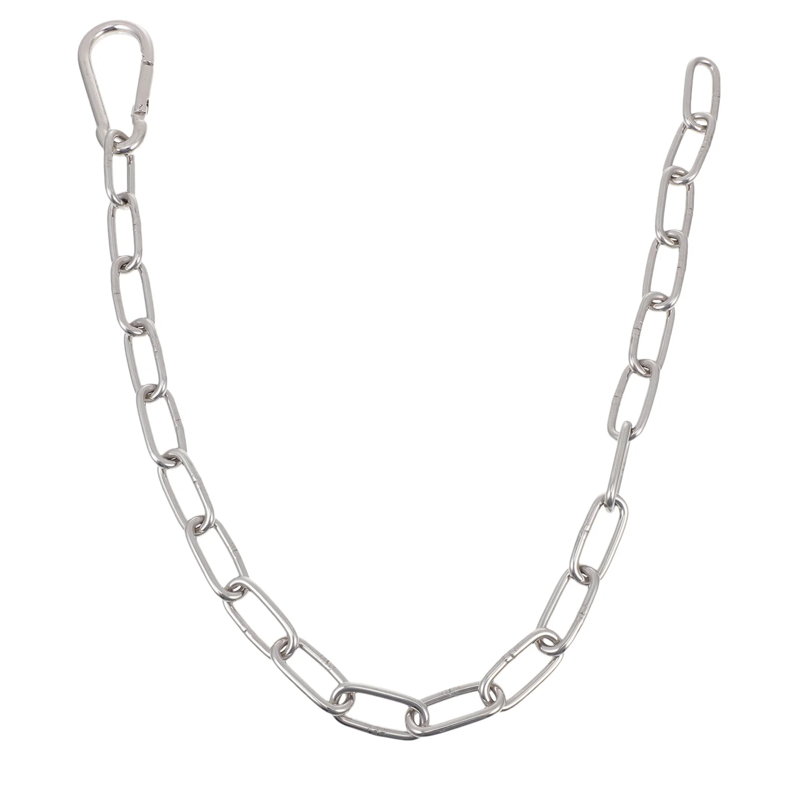 Belt Extension Chain Accessories for Pull Cord Cable Silver Iron Triceps Extensive
Belt Extension Chain Accessories for Pull Cord Cable Silver Iron Triceps Extensive