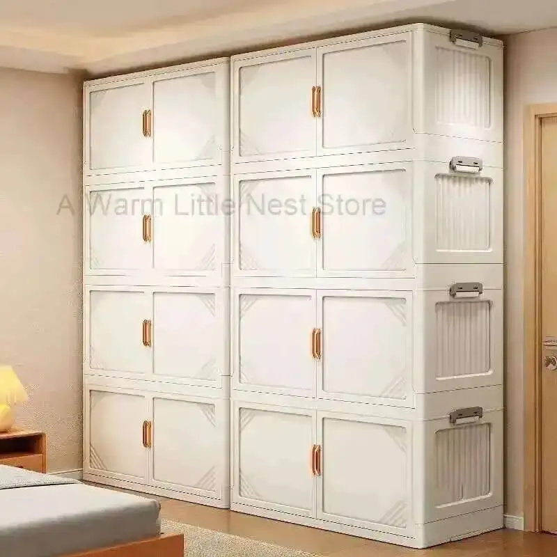 Simple Wardrobe Nordic Home Folding Clothes Bedroom Closet Multi-layer Storage Locker Dressing Rooms Assembly Closet for Clothes
Simple Wardrobe Nordic Home Folding Clothes Bedroom Closet Multi-layer Storage Locker Dressing Rooms Assembly Closet for Clothes