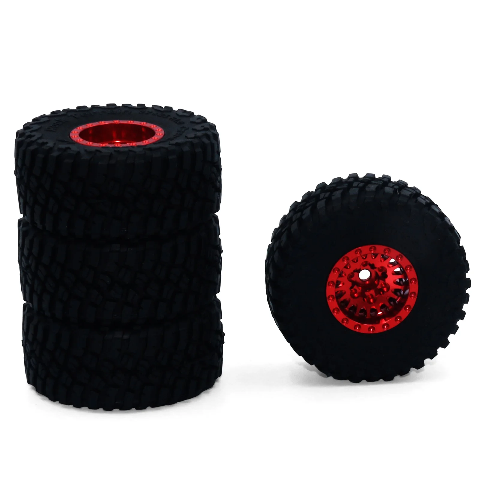 Нейтральные шины Baishu Trx4M/Scx24 + обод с каплями воды, 1,0-дюймовый комплект ободов из алюминиевого сплава, подходит для обновлений автомобиля с дистанционным управлением 1/18 1/24 
Нейтральные шины Baishu Trx4M/Scx24 + обод с каплями воды, 1,0-дюймовый комплект ободов из алюминиевого сплава, подходит для обновлений автомобиля с дистанционным управлением 1/18 1/24