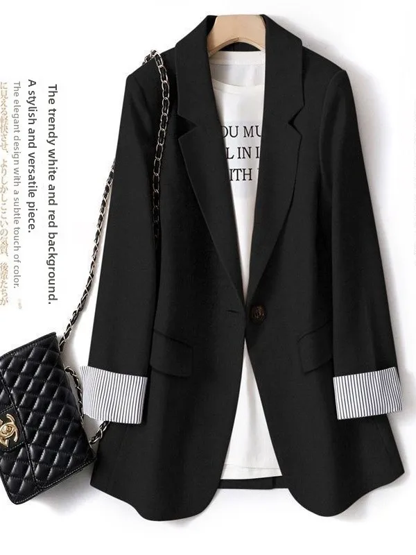Casual Women's Jacket Large Size Autumn New Style Slimming 300 Pounds Versatile Leisure Outerwear Korean Style High Waist
Casual Women's Jacket Large Size Autumn New Style Slimming 300 Pounds Versatile Leisure Outerwear Korean Style High Waist
