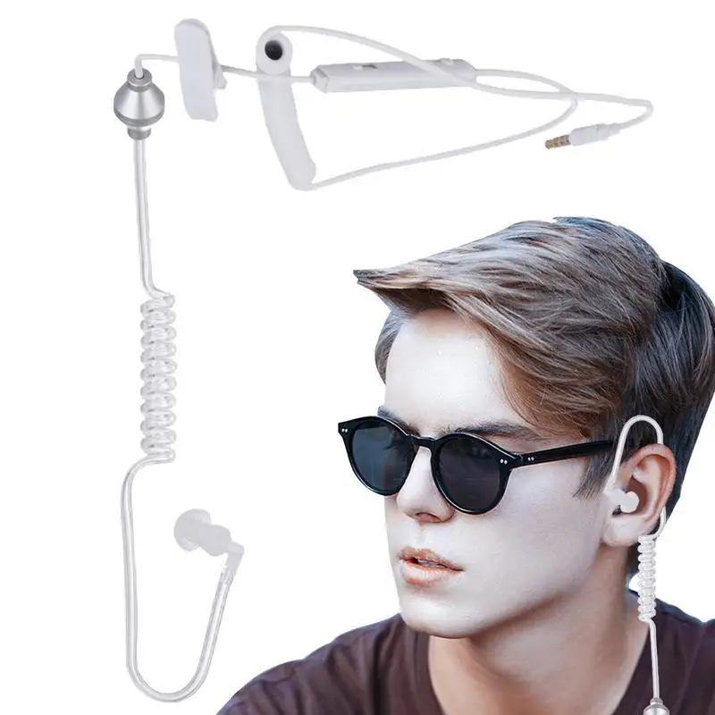 Стильная скрытая акустическая воздушная трубка, защитная гарнитура с микрофоном, рация, наушники 35 мм, антирадиационный наушник, наушники с одним ухом
Стильная скрытая акустическая воздушная трубка, защитная гарнитура с микрофоном, рация, наушники 35 мм, антирадиационный наушник, наушники с одним ухом