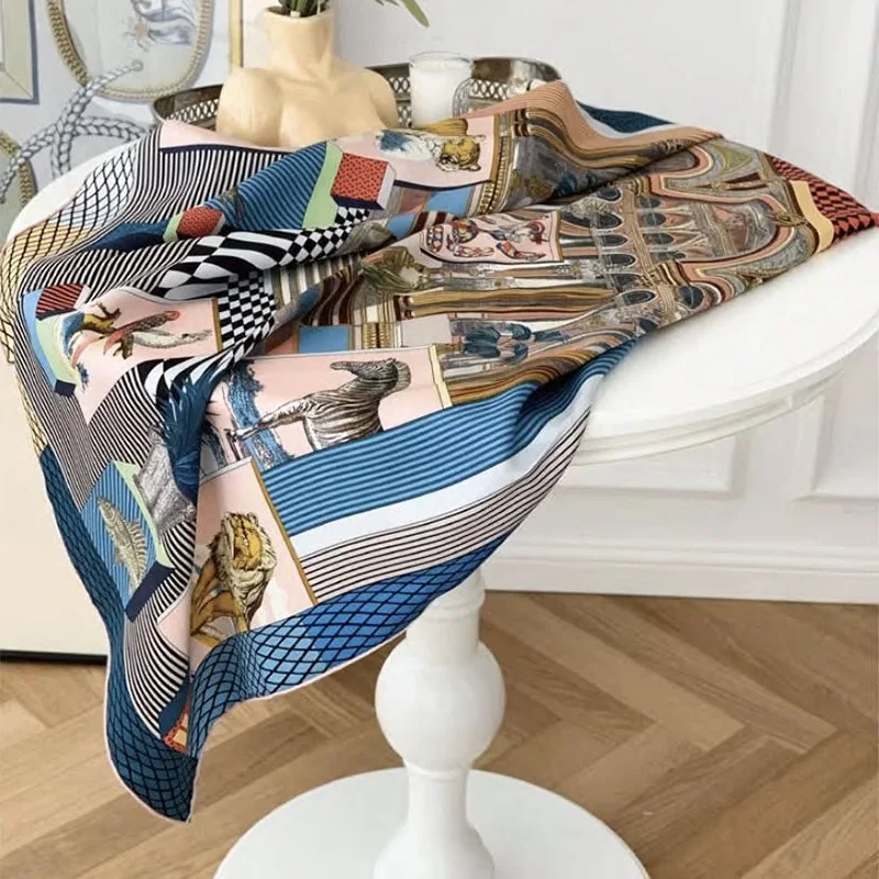 35" Square 100% Silk Scarf Wraps Shawl Women 90 Silk Scarves
35" Square 100% Silk Scarf Wraps Shawl Women 90 Silk Scarves